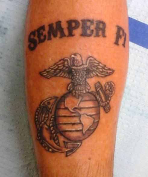 Sweet Marine Corps Tattoos