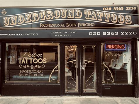 Tattoo Artists Underground Tattoos Enfield Tattoo Shop