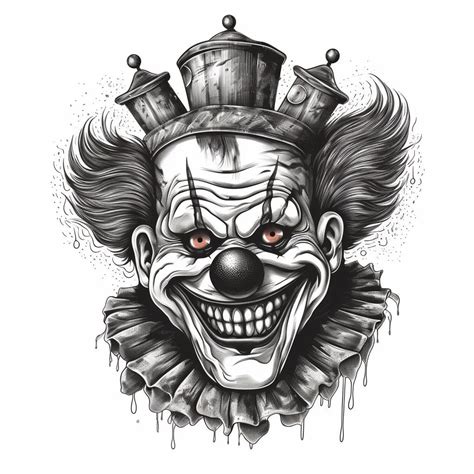 Tattoo Designs Evil Clown