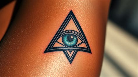 Tattoo Eye In Triangle