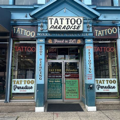 Tattoo Parlors In Washington Dc