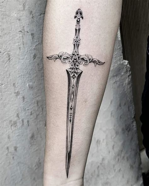 Tattoo Sword Designs Bronctattooaus Com