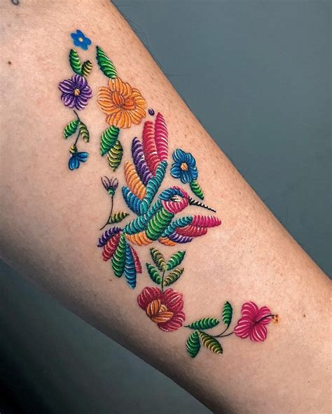 Tattoo Trends Is An Embroidery Tattoo Still In Fashion Inkmatch