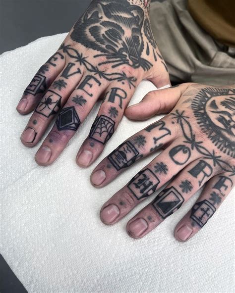 Tattoos For Knuckles