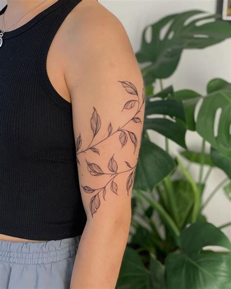 Tattoos Of Vines And Flowers At Tamara Juarez Blog
