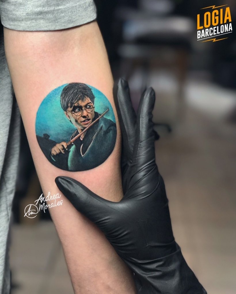 Tatuajes De Harry Potter Logia Tattoo Barcelona Harry Potter