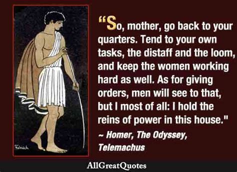 Telemachus Quotes The Odyssey Character Analysis Telemachus Quotes The Odyssey Character Analysis