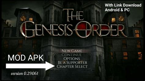The Genesis Order Cheats Mod