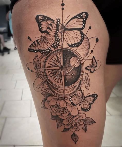Thigh Tattoo Ideas With Meaning Photos