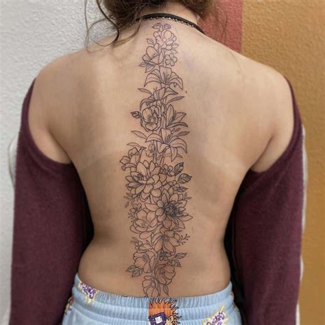 Top 30 Spine Tattoo Design Ideas For Women 2022 Updated Favvosee