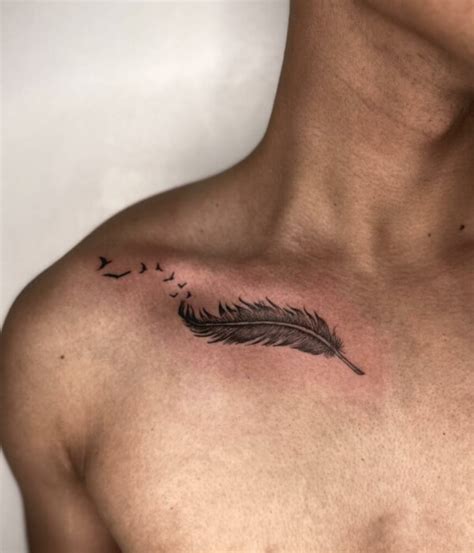 Top 50 Statement Collarbone Tattoos For Men Top 50 Statement Collarbone Tattoos For Men
