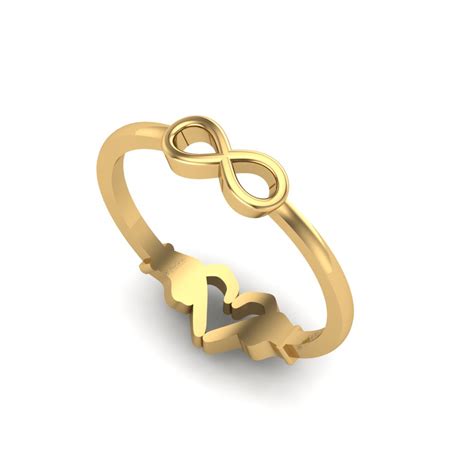 Two As One Infinity Gold Ring Two As One Infinity Gold Ring