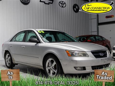 Used 2006 Hyundai Sonata For Sale At Haley Of Farmville Vin Kmheu46c36a152016