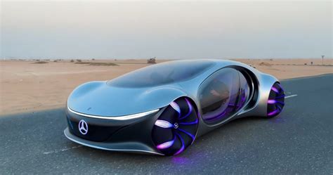 Vision Avtr Mercedes Benz Creates Futuristic Concept Car Inspired By