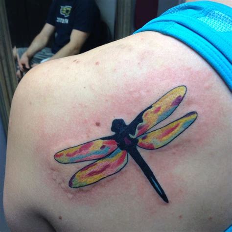 Watercolor Dragonfly By Cat Johnson Tattoonow