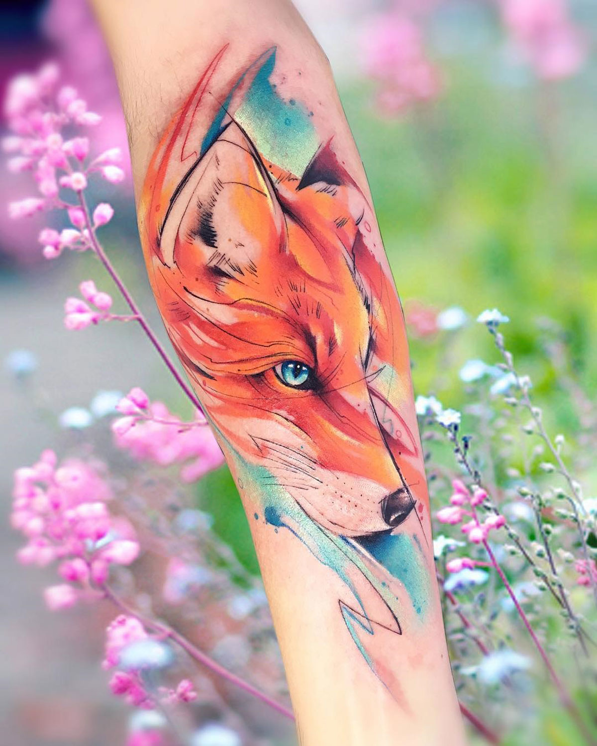 Watercolor Fox Tattoo Best Tattoo Ideas For Men Amp Women Watercolor Fox Tattoo Best Tattoo Ideas For Men Amp Women