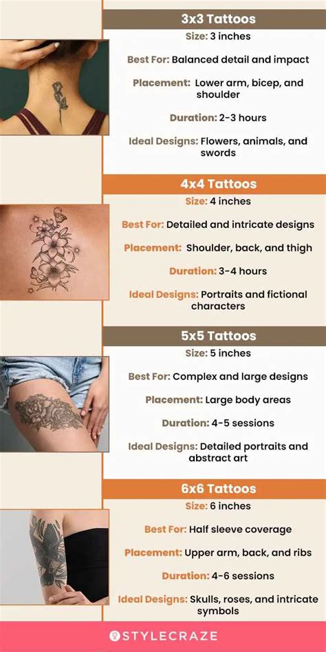 What Is A 3X3 Tattoo A Comprehensive Guide To Temporary Flash Tattoos