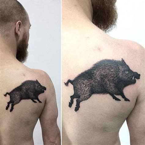 Wild Boar Tattoo