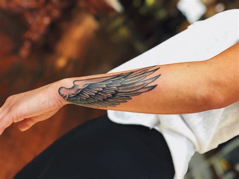 Wings Tattoo For Arm