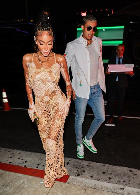 Winnie Harlow Wears Mermaid Inspired See Through Dress Ps Fashion