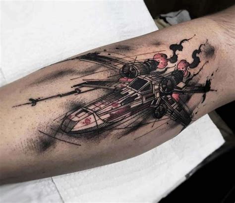 X Wing Tattoo By Felipe Rodrigues Post 25281